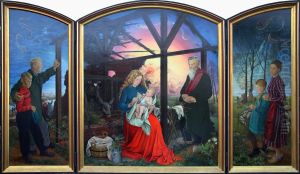 Altarbild by Liselotte Schramm-Heckmann