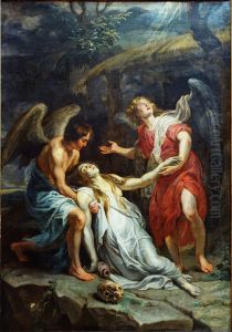 Saint Magdalen in ecstasy