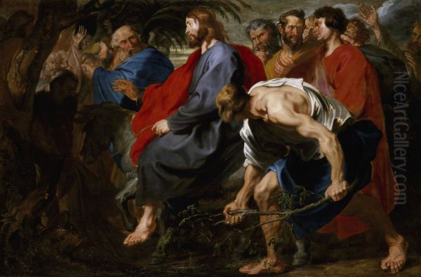 Entry of Christ into Jerusalem - view 1