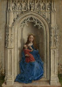 Virgin and Child Enthroned