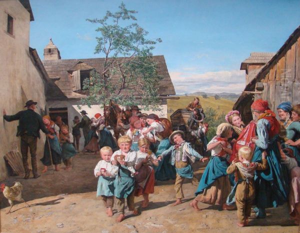 Return from the Church Fair - view 1