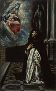 The Apparition of the Virgin to Saint Hyacinth by El Greco
