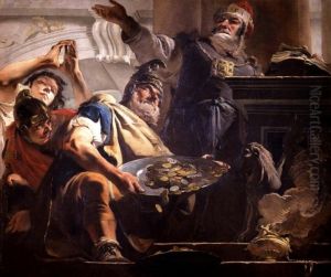 Eliodoro ed Onias by Giovanni Battista Tiepolo