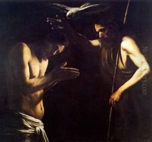 The Baptism of Christ by Battistello Caracciolo