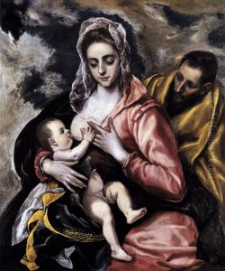The Holy Family by El Greco