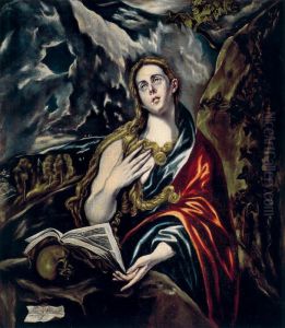 Penitent Magdalen by El Greco