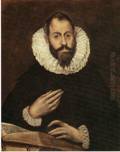 Portrait of a man, possibly Alonso de Herrera by El Greco