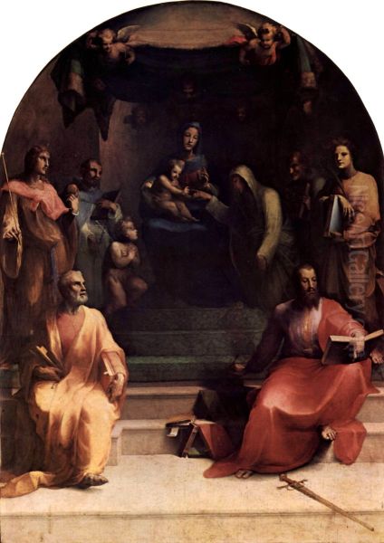 Die mystische Vermahlung der Hl. Katharina von Siena mit Christus - view 1