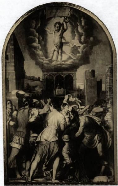 Massacre of the Innocents by Alessandro Bonvicino (Moretto da Brescia)