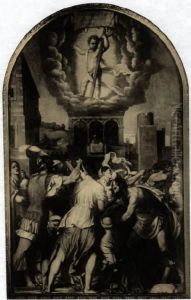 Massacre of the Innocents by Alessandro Bonvicino (Moretto da Brescia)