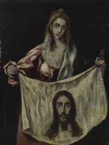 St Veronica Holding the Veil by El Greco