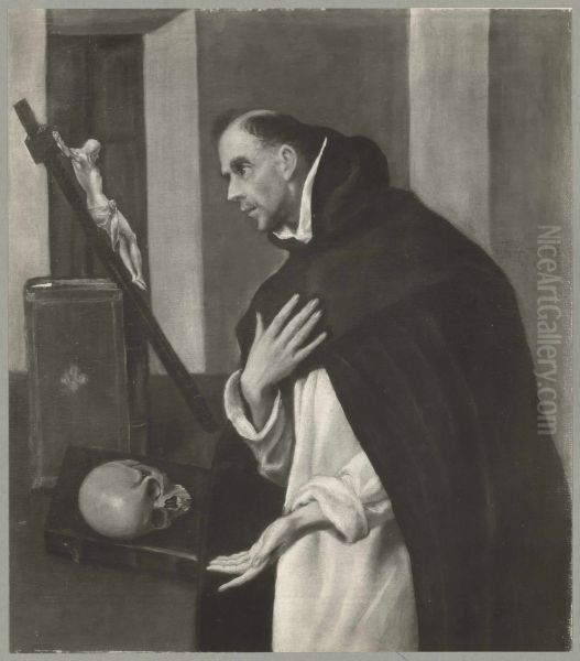 Saint Dominic in Prayer - view 1