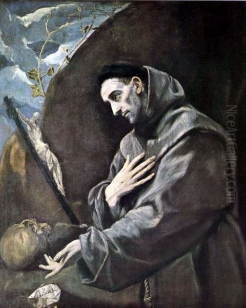 Saint Francis in Prayer - view 1