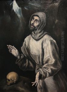 Saint Francis receiving the Stigmata by El Greco