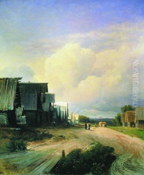 Street in a Village - view 1