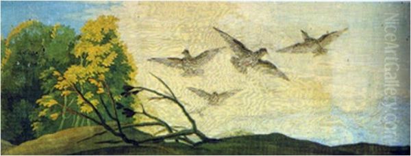 Flying birds - view 1