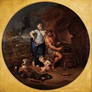 Venus et Vulcain by Pierre Mignard I