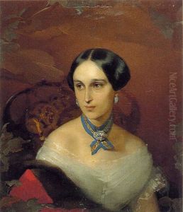 Portrait of Natalia Nikolaievna Gontcharova