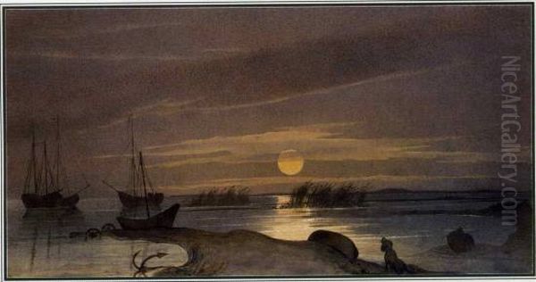 The Moonlit Night at Kos-Arali - view 1