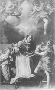 Saint Gregory the Great at Prayer by Annibale Carracci