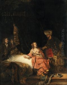 Joseph and Potiphar's Wife by Rembrandt