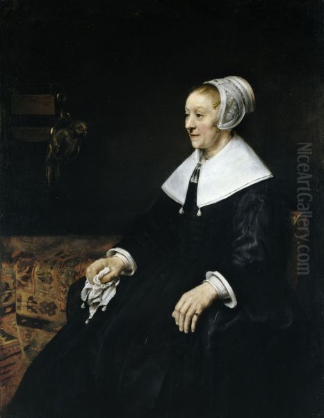Portrait of Catrina Hooghsaet (1607-1685) - view 1
