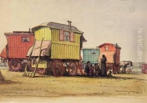 Gypsy Encampment by Sydney Carline