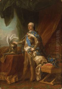 Karl van Loo. Portret Ludovika XV