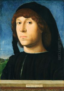 Bildnis eines jungen Mannes by Antonello da Messina