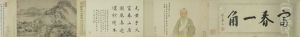 Dwelling in the Fuchun Mountains (The Remaining Mountain Scroll) by Huang Gongwang