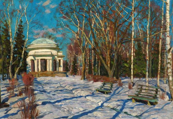 Winter landscape. Vyatka - view 1
