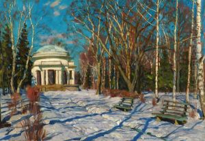 Winter landscape. Vyatka