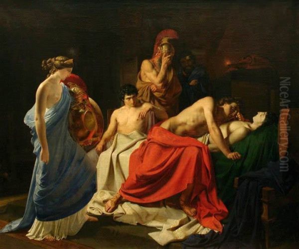 Achilles Lamenting the Death of Patroclus - view 1
