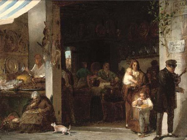 A Bustling Trattoria - view 1