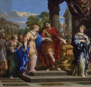 Caesar giving Cleopatra the Throne of Egypt by Pietro da Cortona