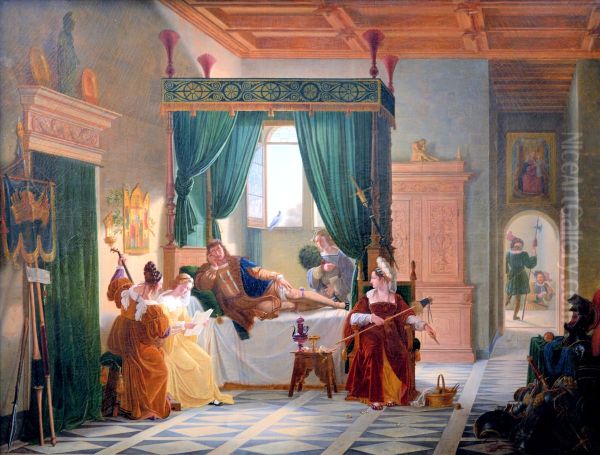 La Convalescence de Bayard. - view 1