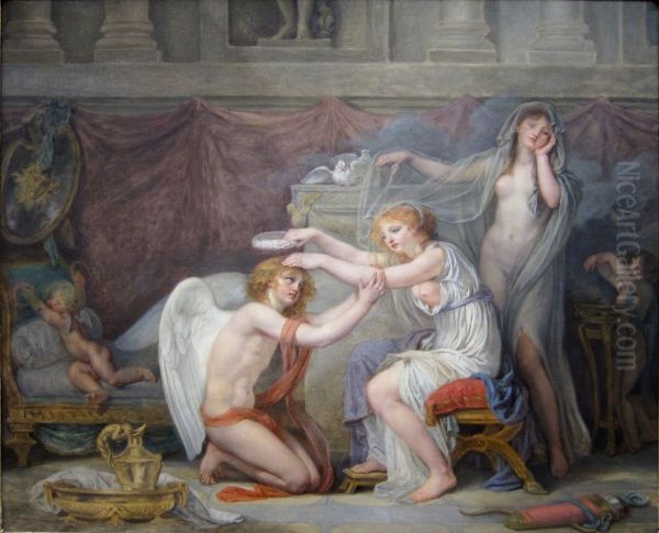 Cupid Crowned by Psyche - view 1