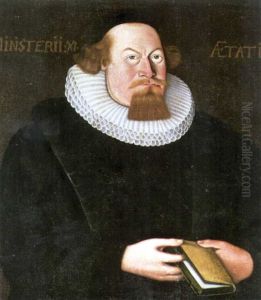 Portrait of Petter Dass by unknown