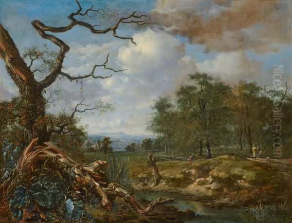 Landscape at the Edge of Woods - view 1