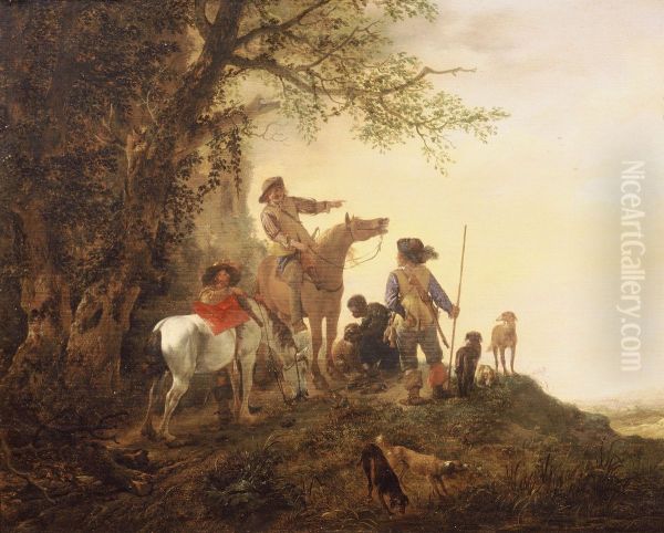 Hunters at Rest - view 1