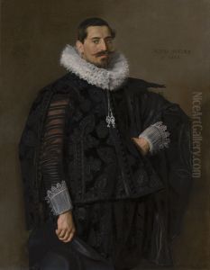 Portrait of Jacob Olycan (1596-1638) by Frans Hals
