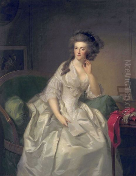 Portret van prinses Frederika Sophia Wilhelmina (1751-1820). - view 1