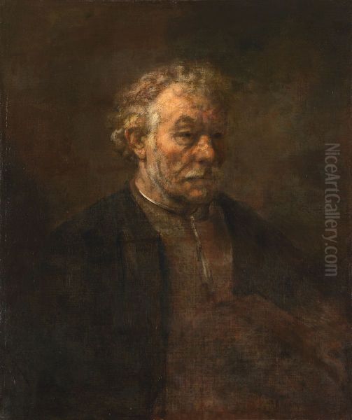 Study of an Old Man - view 1