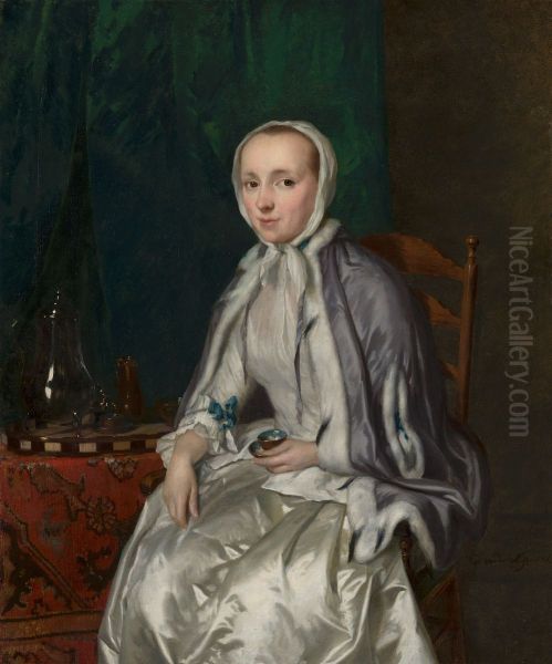 Portrait of Elisabeth Troost (1730-1790) - view 1