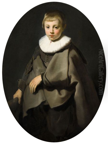 Portrait of a Boy in Grey - view 1