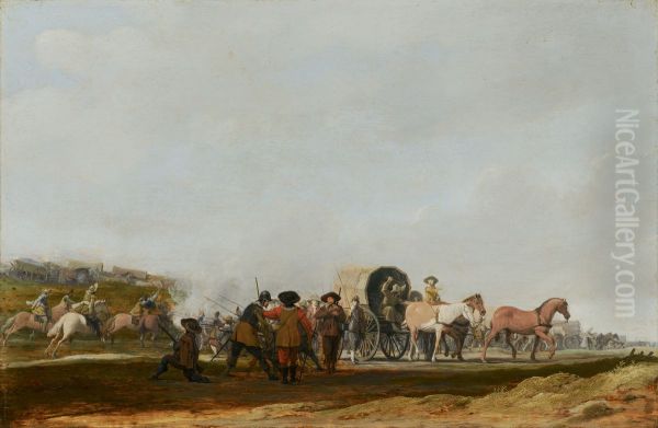 Ambushing an Army Convoy - view 1