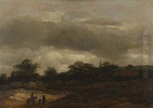 Dune Landscape with Road and Church Dune Landscape with Road and Church
