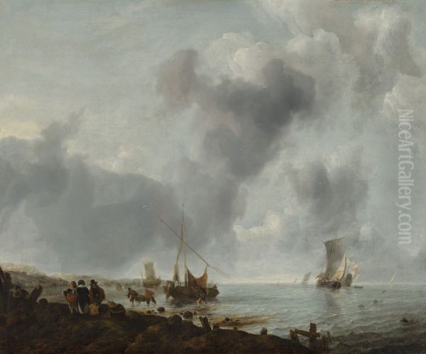 Ships off the Coast - view 1