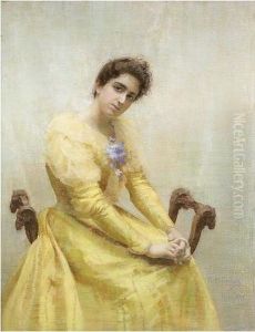 Portrait Of A Lady Seated