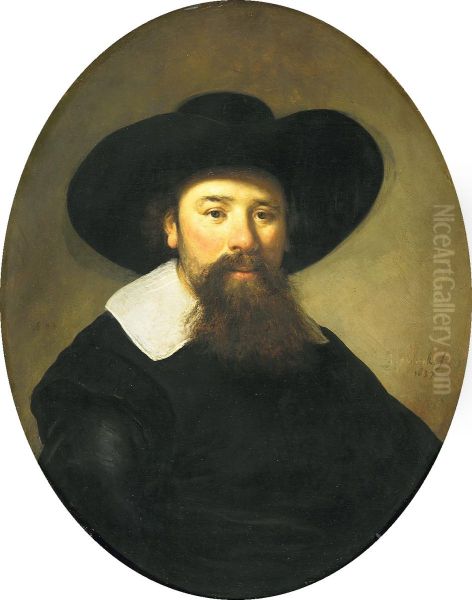 Portrait de Menasseh ben Israel - view 1